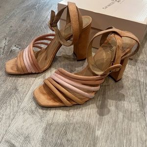 Chinese Laundry Jonah Blush Multi Ankle Strap Sandals